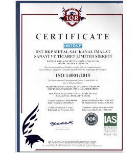 Hst Dkp Metal ISO 14001